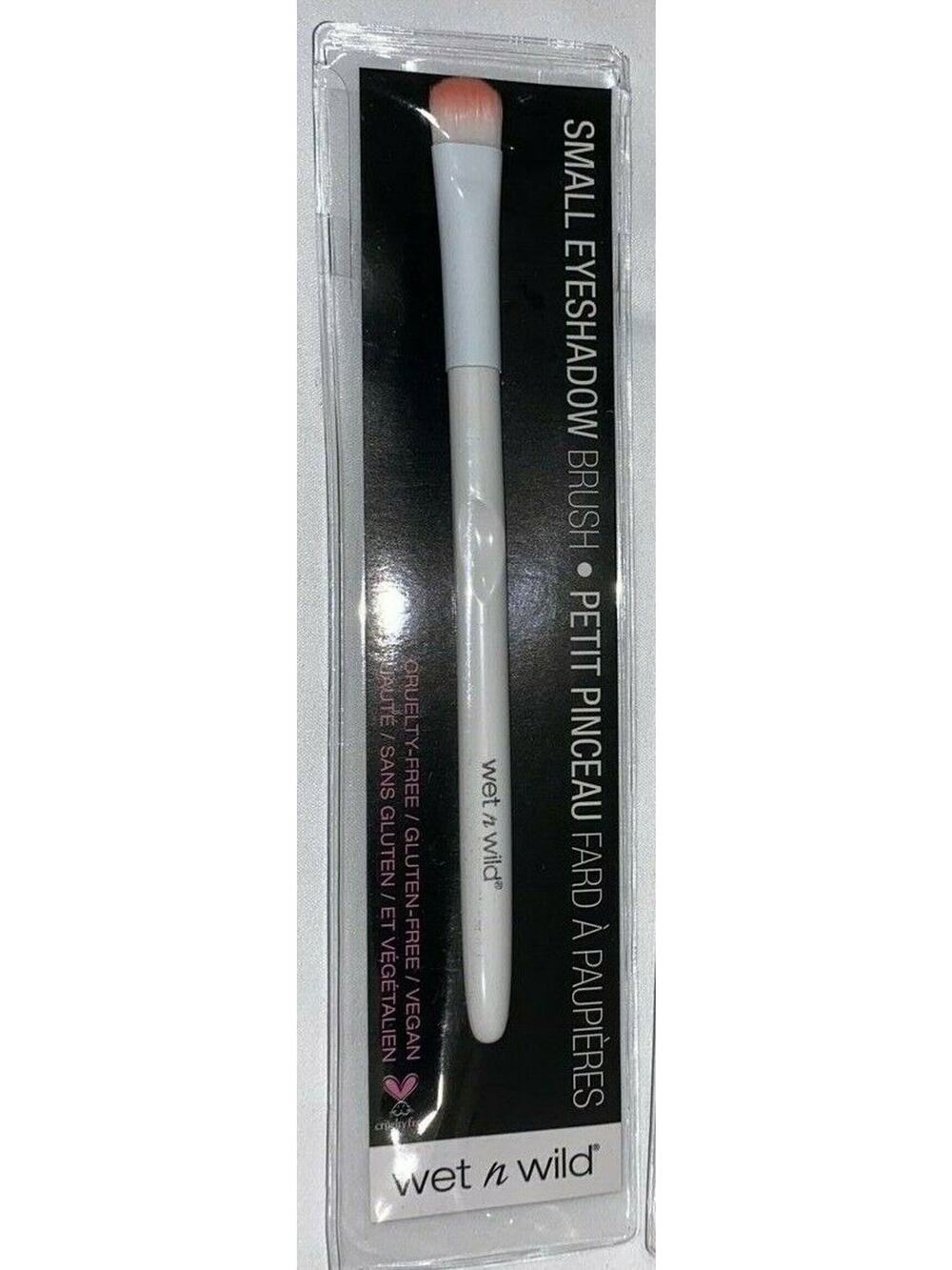 Wet N Wild Small Eyeshadow Brush Cruelty Free Vegan Set of 2